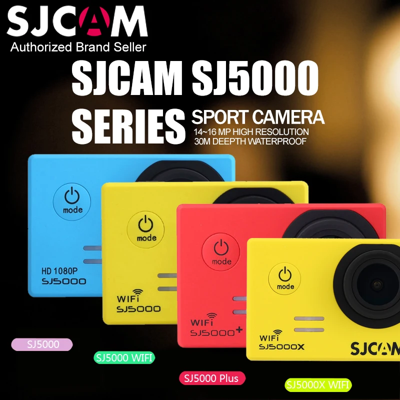  SJCAM SJ5000 Series WiFi Sports Action Camera SJ5000 / SJ5000 WIFI / SJ5000 Plus / SJ5000X 1080P Waterproof Mini Camera Car DVR 