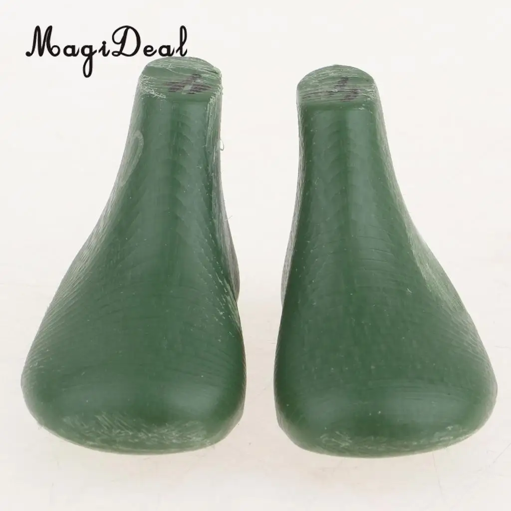 Plastic Doll Shoe Lasts Mold Shoemaking Tool for 18``   & Boy Dolls Accessories Green #5