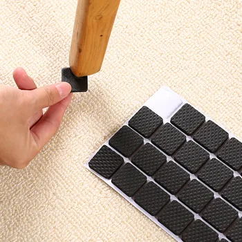 

Adhesive Furniture Feet Pads Anti-Skid Rubber Scratch Resistant Floor Protector Table Legs Stools Chairs Protection Mats
