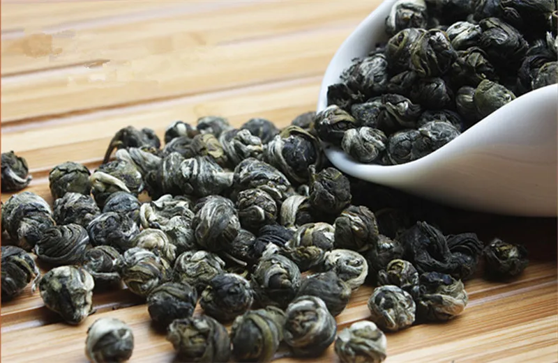 250g 100% JASMINE DRAGON PEARLS TEA FREE SHIPPPING jasmine tea gunpowder   250g 100% JASMINE DRAGON PEARLS TEA FREE SHIPPPING jasmine tea gunpowder