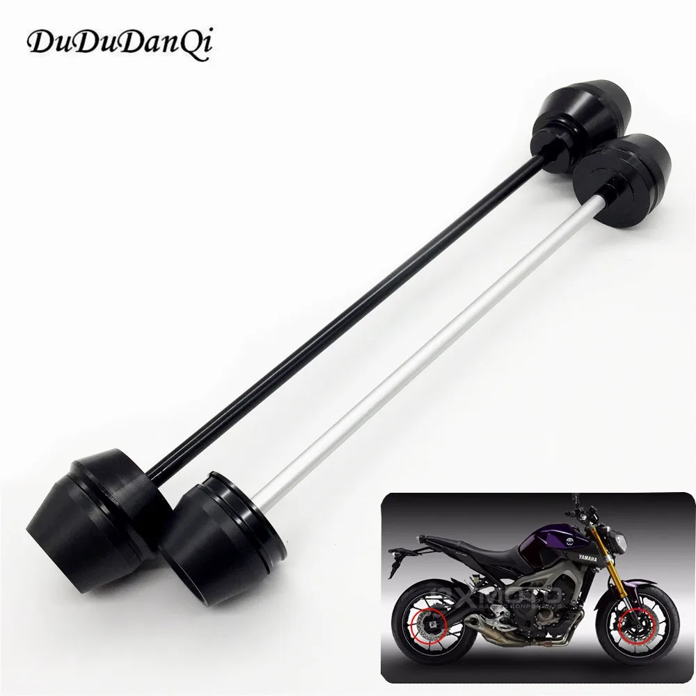 Motorcycle accessories Front&Rear Axle Fork Crash Sliders Cap Wheel