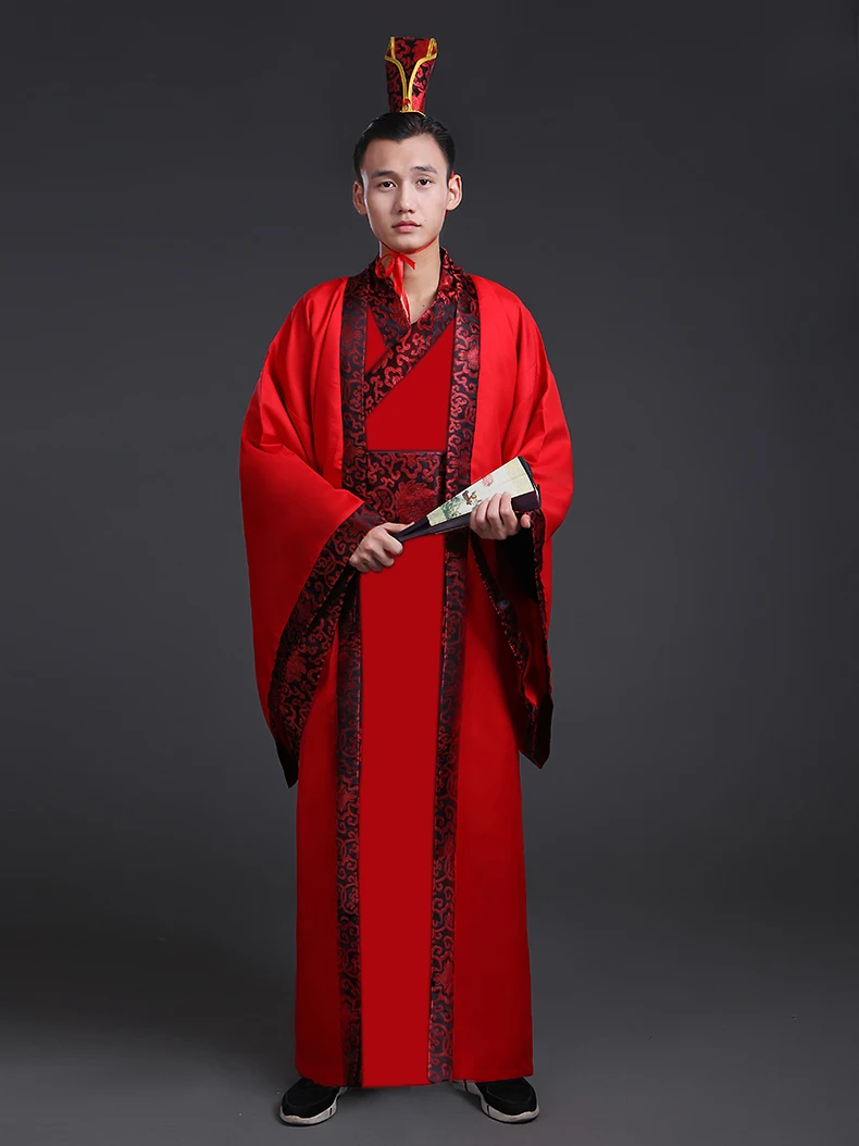 Hanfu костюмы для выступлений костюм Мужская одежда Древний китайский костюм фотостудия фото одежда кинокостюмы - Цвет: 9