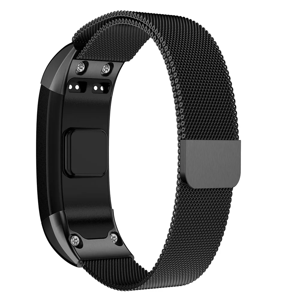 Миланские Ремешки для наручных часов Garmin Vivosmart HR Смарт-часы браслет из нержавеющей стали для Garmin Vivosmart HR