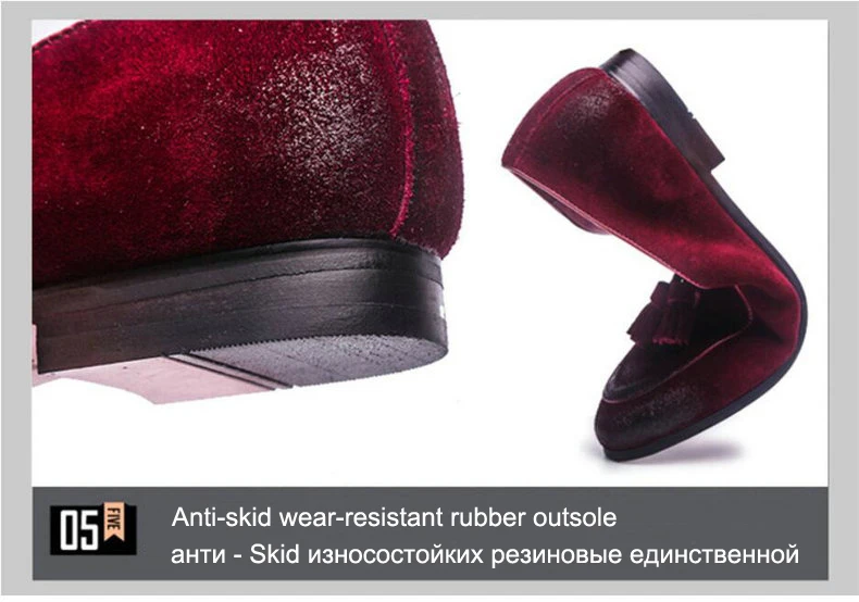 Men's Casual Shoes Mens Shoes Casual Cow Suede Leather Mens Shoes Casual Slip On Suede Men Loafers Suede Shoes Plus Size 47 48 (9)