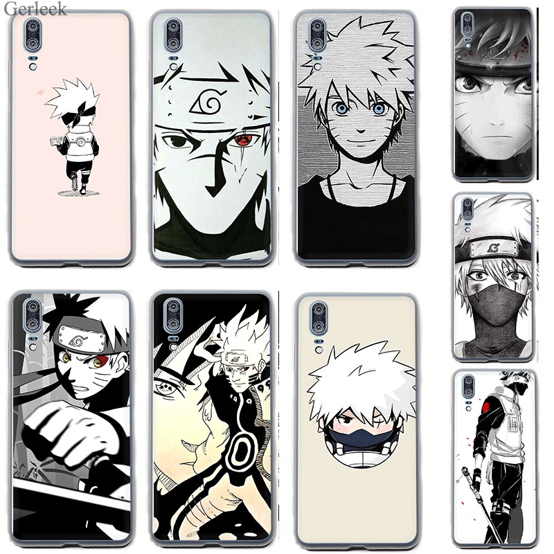 

Phone Case Cover Sketch Naruto Casing for Huawei P30 P8 P9 P10 P20 Lite Mini Plus P Smart Cases