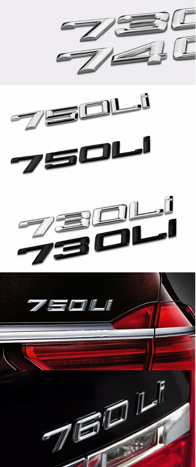 1 шт. 3D наклейки эмблемы на багажник BMW 328I 330I 335I 320I 0/1/ 2 /3 /4 /5 /8 /i /L|Эмблемы| |