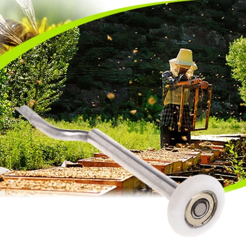 

Bees Cleaning Scraper Honey Queen Royal Jelly Cell Cup Beekeeping Beekeeper Cleaning Tool Turning Handle