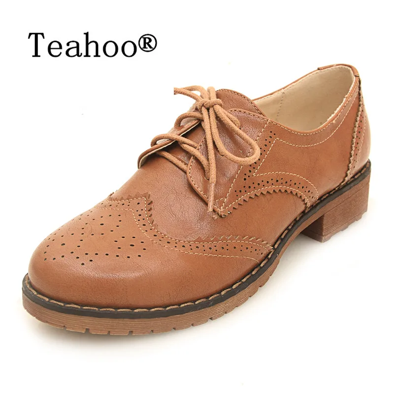 chaussures oxford femme rose