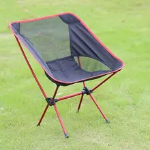 Супер светильник, дышащая спинка, складной стул для рыбалки, портативный, для пляжа, для загара, пикника, стул для барбекю