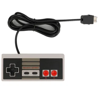 

100 pcs \ Lot 1.5M 2017 Newest style NES controller Console Game controller gamepad joystick for NES Classic MINI NES