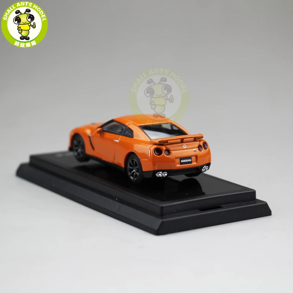 1/64 AE86 86 GT Nissan гоночный спортивный автомобиль литья под давлением металлическая модель автомобиля игрушка в подарок коллекция хобби - Цвет: GTR Orange