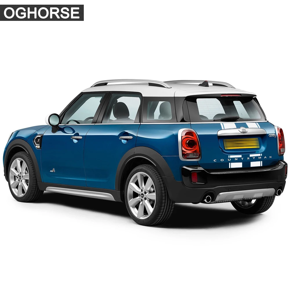 Hood Trunk Bonnet Engine Rear Body Stripe Vinyl Decal Stickers for BMW Mini Cooper S Countryman F60