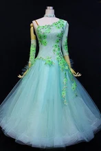 Ballroom Waltz Dance Dresses Women’s Customization Stage Tango Flamenco Modren Ballroom Competition Dress