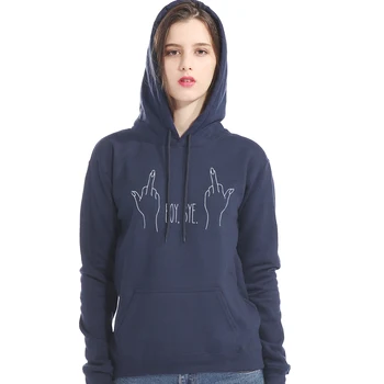 

BYE BOY Letter Print Streetweat Hoodie Lady 2019 Autumn Winter Fleece Coats Hip Hop Sweatshirt For Women Fashion Women's Hoodies