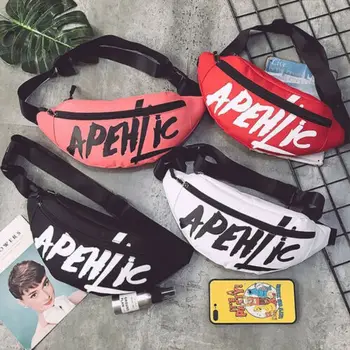 

2019 New Men Women Waist Bag Bum Fanny Pack Hip Hop Waist Packs Zip Belt Money Pouch 4 colors