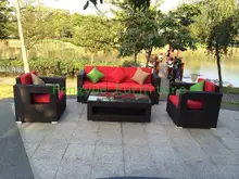 Garden rattan sofa set furniture factory wholesale Outdoor furniture