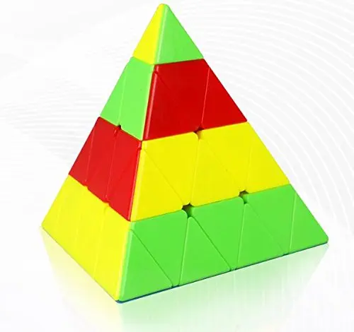 Cuber Speed Qiyi 4x4 Пирамида без наклеек магический куб мастер скоростной
