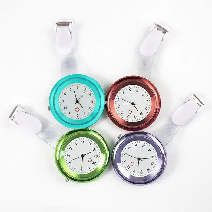 Часы для Медсестры Брошь силиконовые клип инфекции Управление Дизайн Медсестра Доктор Брошь "врач скорой помощи" брелок часы H9