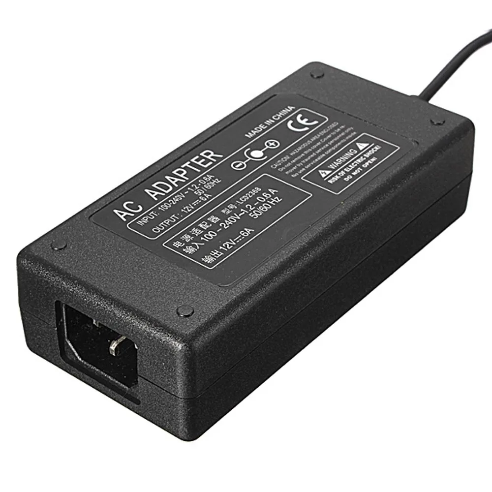 12V 5A штепсельная вилка австралийского стандарта AC/DC адаптер AC100 240V