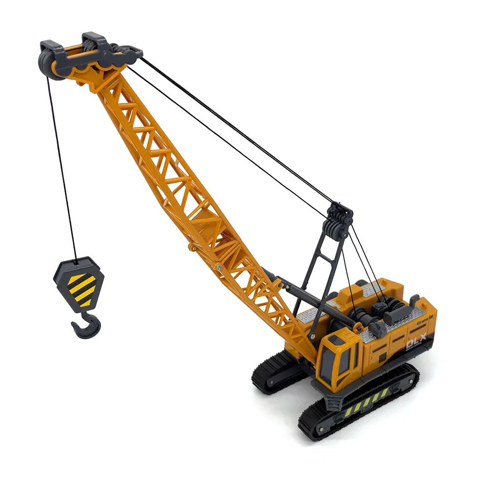 Crane Toy Construction Vehicle 1:50 Diecast Engineering Toys Truck Tractor High Simulation Boys Machine Model Toys For Children