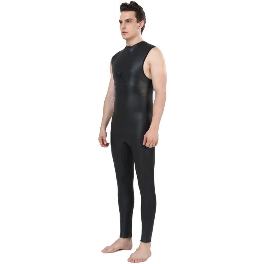 Neoprene Men Scuba Diving Vest Wetsuit Sleeveless Swimwear Kite Surfing Spearfishing Snorkeling Rash Guards (6)