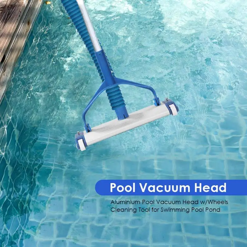 

Multifunction Home Swimming Pool Cleaner Vacuum Head Flexible Durable Pool Brush Cleaning Tools Equipment Underwater Cleaner