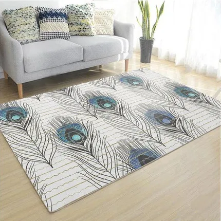 Nordic Corridor Of Geometrical Design 3D Printing Carpet Mats Anti-skid Kitchen Bathroom Absorb The Moisture | Дом и сад