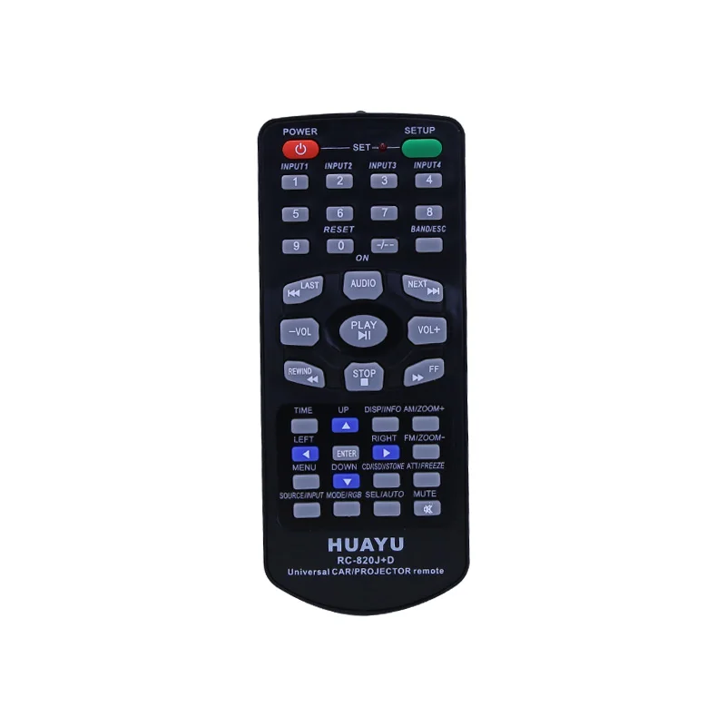 

ORIGNAL HUAYU BRAND UNIVERSAL REMOTE CONTROL RC-820J+D FOR TV 1 order