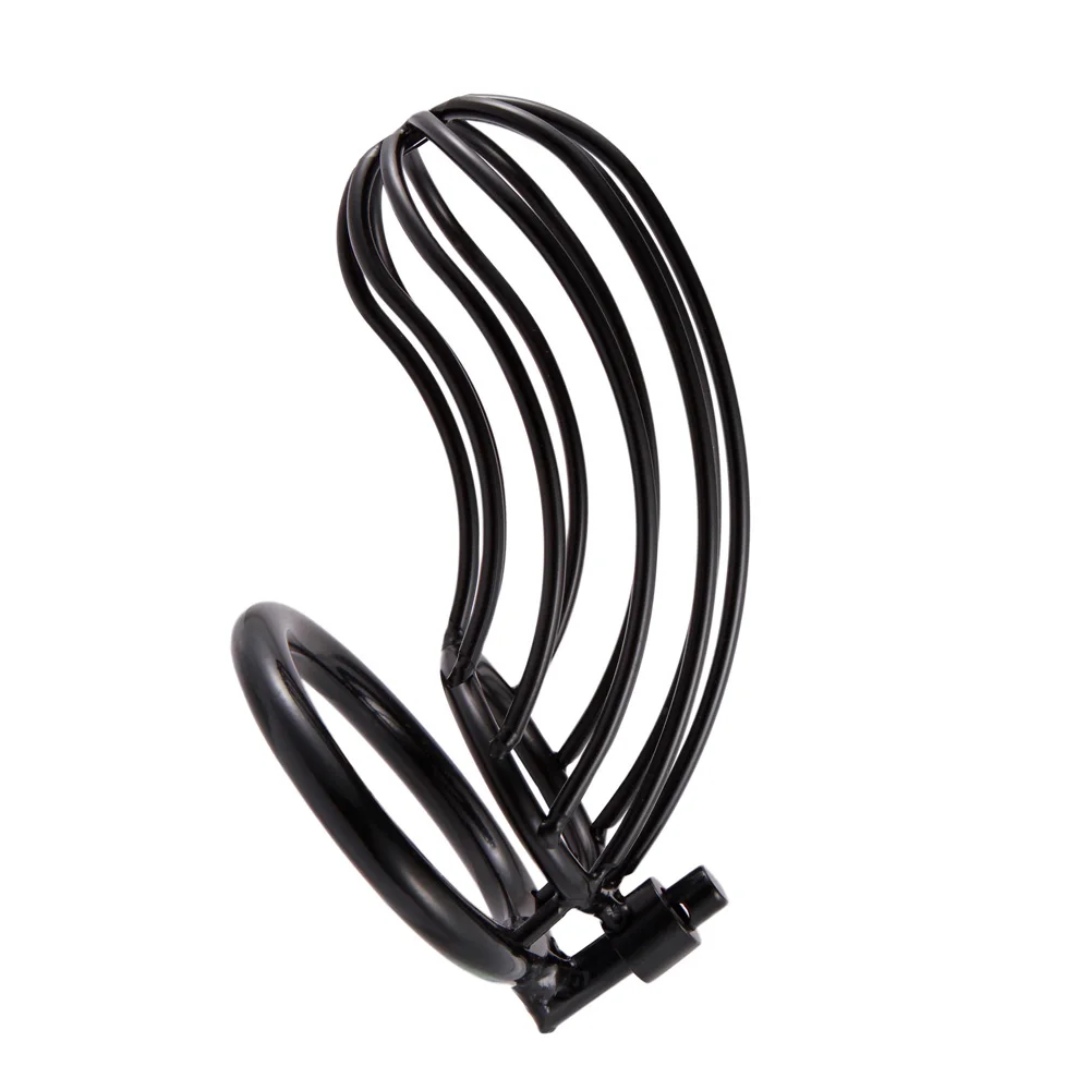 Metal Male Chastity Device Rooster Cage Cock Lock Penis Ring Stainless Steel Cage Birdcage Belt Adult Sex Products