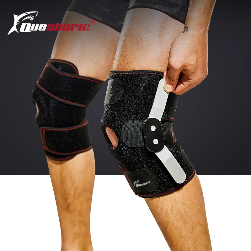 

Adjustable Double Steel Support Kneepad Sports Fitness Patella Knee Support Arthritis Knee Joint Compression Knee Protection