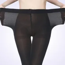 Musim Dingin Wanita Baru Beludru Musim Gugur Celana Ketat Musim Semi Brushed Stocking Serat Pergelangan Kaki Panjang Slim Termal Stirrup Plus Ukuran Pantyhose W011(China)