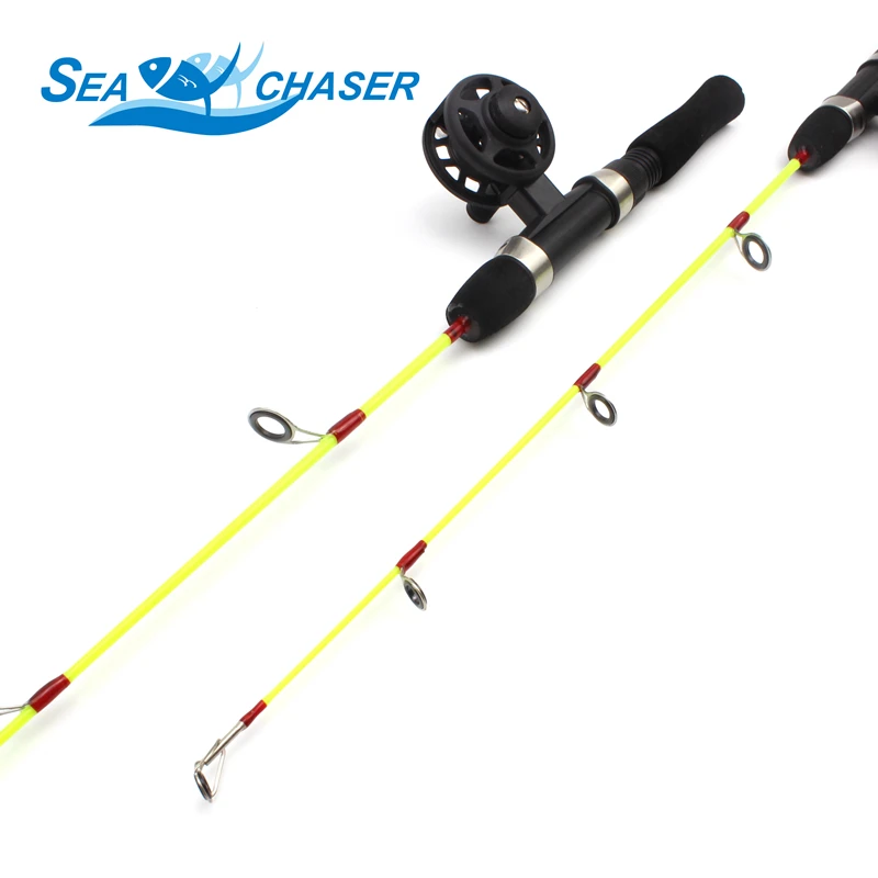 

Lightweight 60cm 55g Ice Fishing Rod and Spinning wheel Set Winter Fishing Tackle carp Fishing Tackle set Free shipping