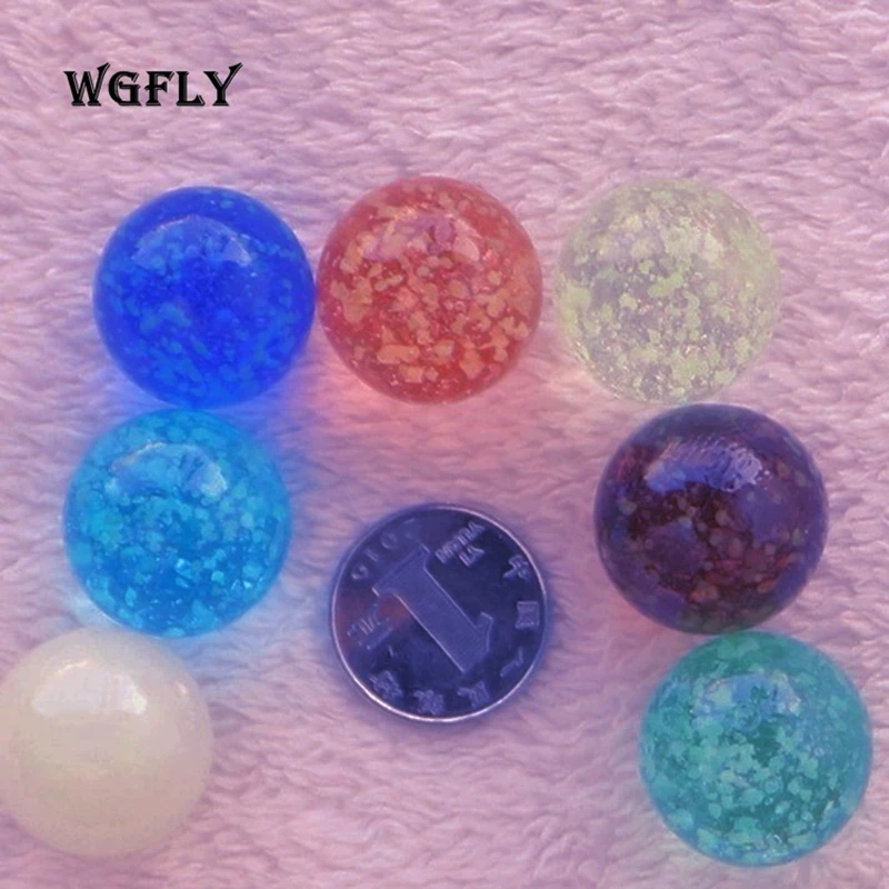 

Colorful night pearl, 7 colors, the ball that glows at night gift decoration 7pcs a lot
