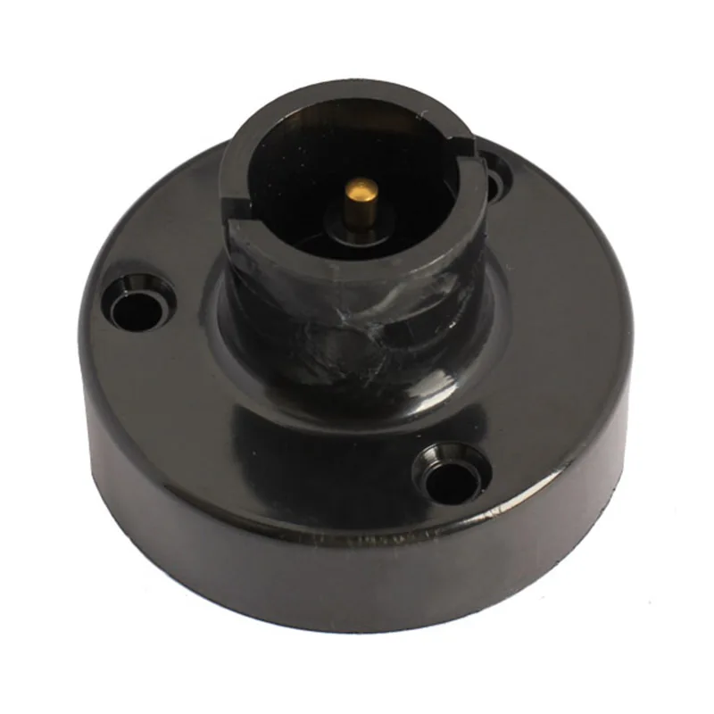 

B22 Bayonet Bulb Lamp Base Holder Chandelier Lampholder Converter Black JA55