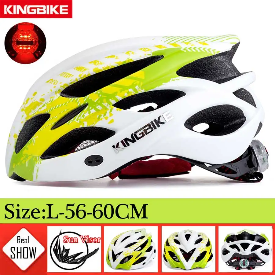 KINGBIKE велосипедный шлем для женщин, дорожный велосипедный шлем для мужчин, ультра-светильник для горного велосипеда, шлемы для горного велосипеда, велосипедный шлем, светильник для велосипеда