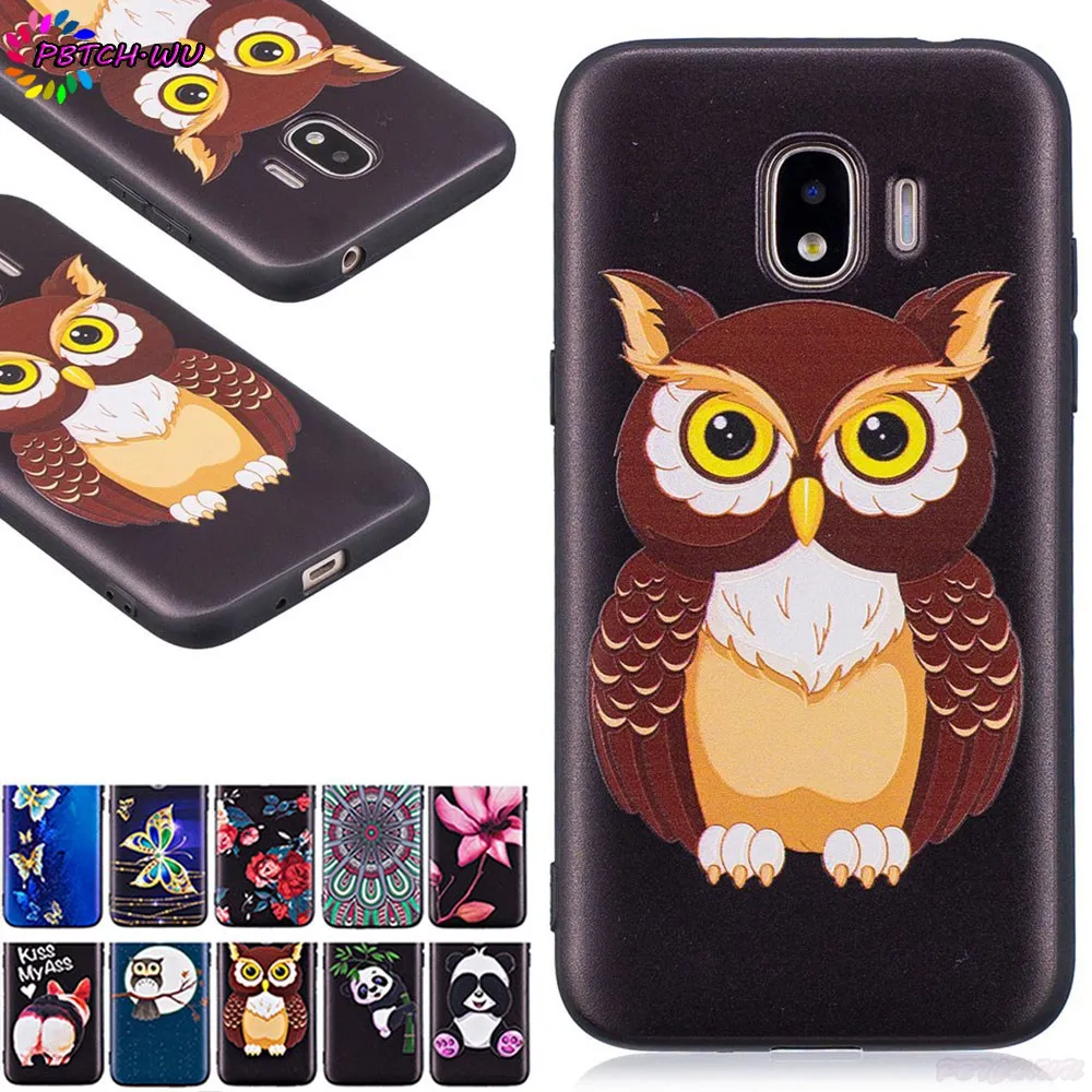 TPU Emboss Case for Samsung Galaxy J2 2018 J250 J250F/DS SM-J250F/DS Pro SM-J250N SM-J250Y Soft Silicone Phone Cover Box |