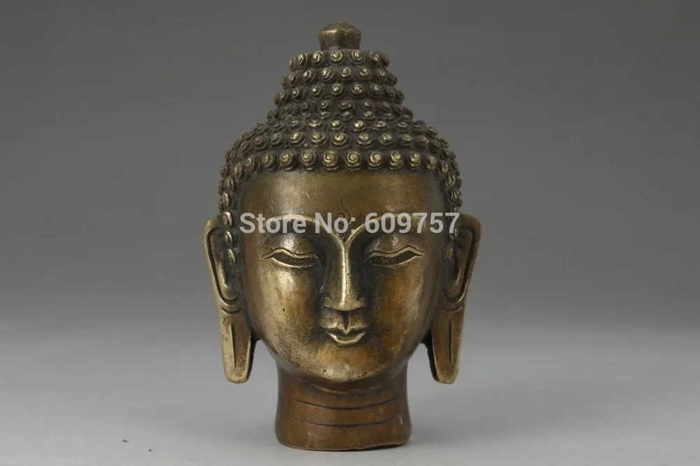 

CollectiOld Bronze Chinese Collectable Brass Buddha Lucky Statue Old Decoration Copper Art Statue decoration