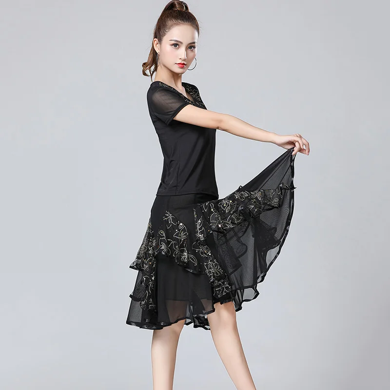 Women Ballroom Dresses Modern Standard Dance Wear Waltz Performance Dance Costume Ballroom Dance Competition Dresses