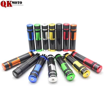 

Motorcycle 22mm 7/8 Carbon Fiber Handle Bar Hand Grips Bar Ends FOR yamaha ktm Suzuki GSXR 600 750 1000 K3 K4 K5 K6 K7 K8 K9-K11