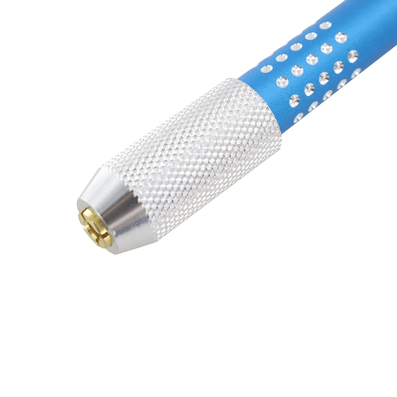 Jewelry Grinding Tools Diamond Plating Blue Jewelry Reamer With 4 Drills Use for Drilling and Polishing of DIY Jewelry Making