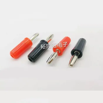

Smonisia 50pcs/lot 4mm Banana Plug Cross Instrument Terminal Socket Speaker Banana Connector