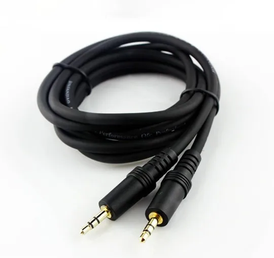 

Black 3 meter 3.5mm male to male audio cable aux cable for computer PC headphone laptop tablet,speaker,amplifier