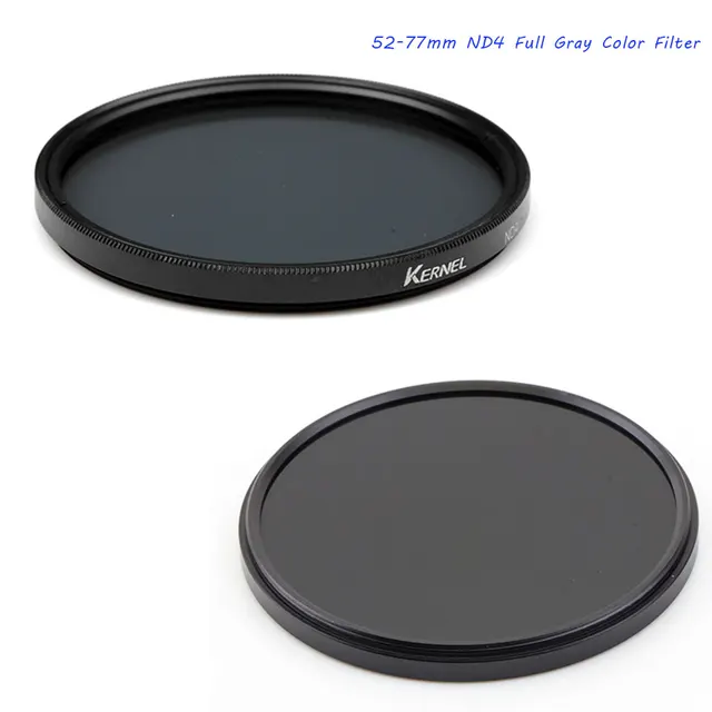 Best Offers Optics 52mm 55mm 62mm 67mm 72mm 77mm HD Multi-Coated ND4 Neutral Density (ND) Fader Full Gray Color Filter Best Offers Optics 52mm 55mm 62mm 67mm 72mm 77mm HD Multi-Coated ND4 Neutral Density (ND) Fader Full Gray Color Filter