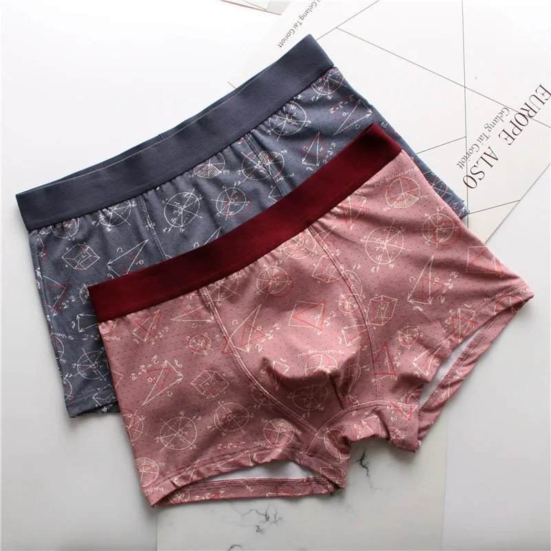 

Best price men's soft cotton breathable underwear men's boxer shorts men's shorts men's solid comfort 2019