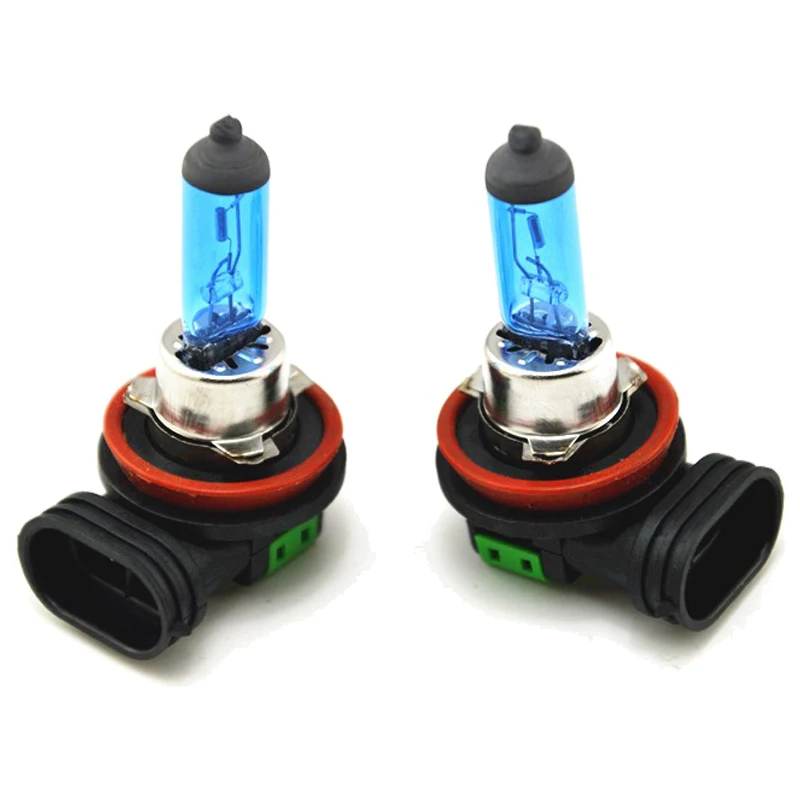 1 Pair 12V H8 100W 6000K Super Bright White Light Car Xenon font b Lamp b