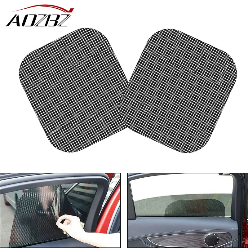 AOZBZ Car Styling Car Sunshade Electrostatic Stickers Window Visor