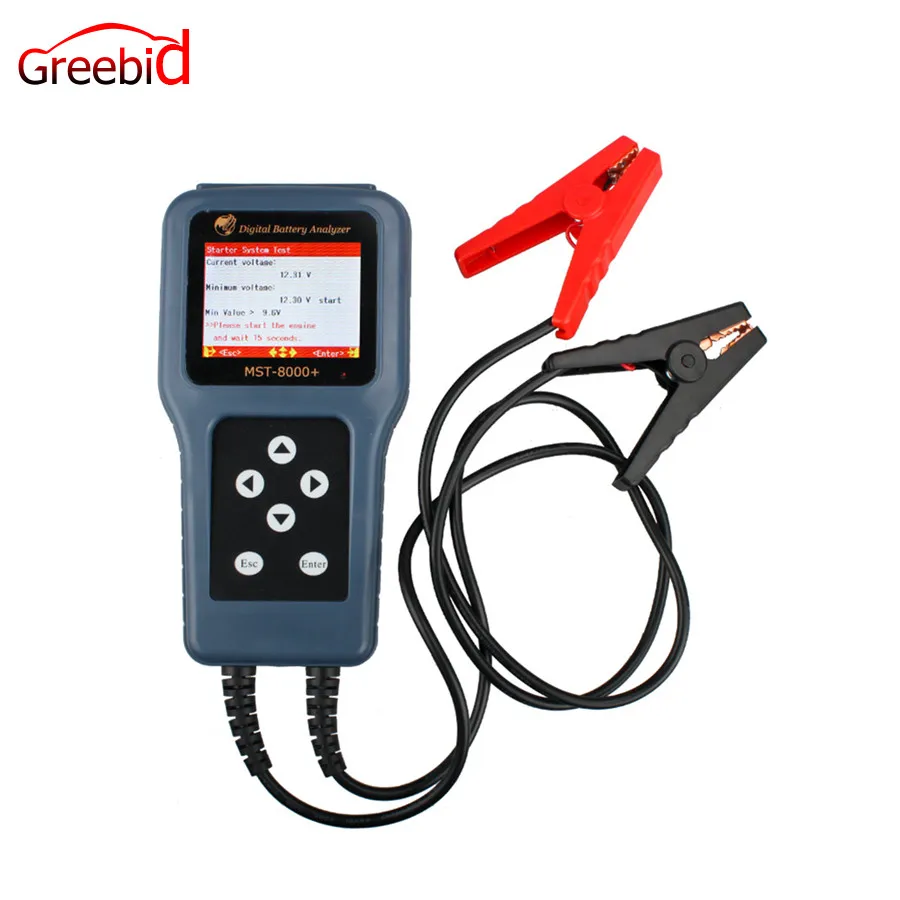 

MST-8000+ Digital Battery Analyzer With Detachable Printer Battery Tester Can Print Out the Test Result with Detachable Printer