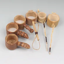 Экстракт корня бамбука утечки Чай фильтр кунг-фу Чай гаджеты подарки натуральный ручная работа ремесел Новинка Чай инструмент украшения дома