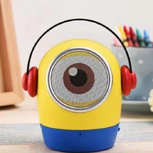 Bluetooth Speaker Wireless Cartoon Minions Portable Handsfree Subwoofer with Mic Support TF card for Phone Xiaomi Samsung