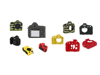 

Soft Silicone Rubber Camera Protective Body Cover Case Skin For Nikon D850 D5 D4 D4S D500 D800 D800E D810 Camera Bag